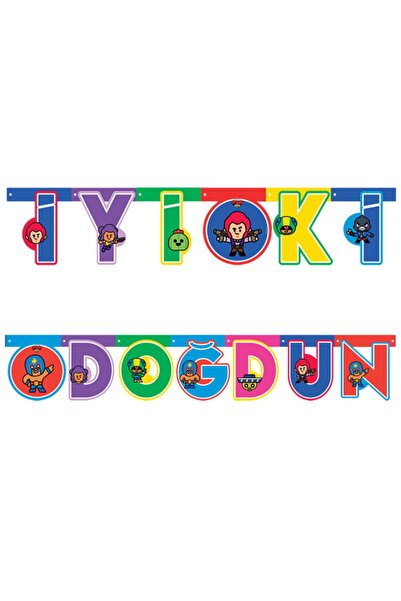 Genel Markalar Brawl Stars İyiki Doğdun Set 2,00M