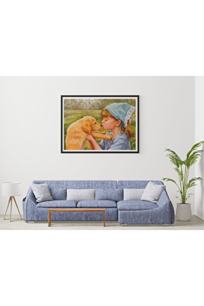 Nova Puzzle 1000 قطعة حب للكلاب والفتيات الصغيرات