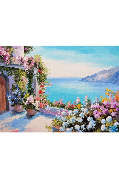 Nova Puzzle Nova Seaside House Puzzle - 1000 Pieces - 41071