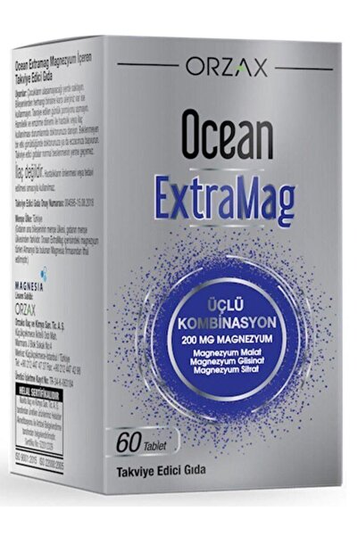 Ocean Orzax Extramag 60 Tablet Üçlü Kombinasyon