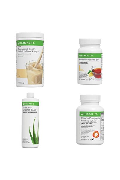 Herbalife Formul1 Vanilya Aromalı Shake Aloe Konsantre  Thermo Complete Limon...