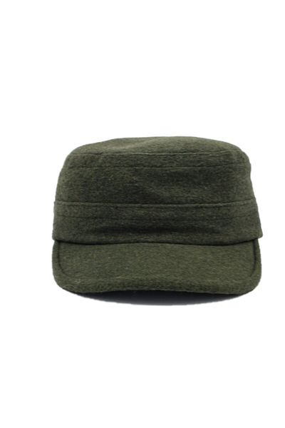 şapkadan Castro Hat Wool Outdoor Cap Winter Cap Kastro-khaki