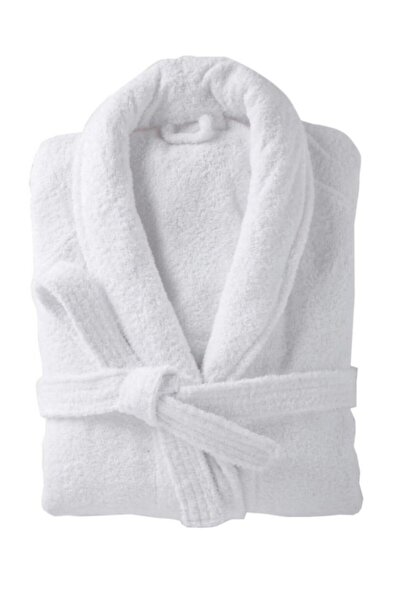 Cotton Halı Beyaz Bornoz