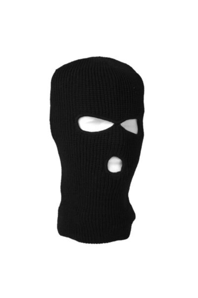 Sturm 3 Gözlü Kamuflaj Kar Maskesi Miltec