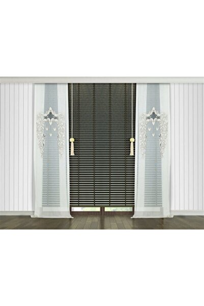 Yılmaz Home Collection Keten Pano Tül Perde