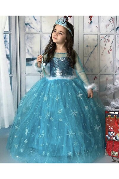 junior berra Elsa Kostüm