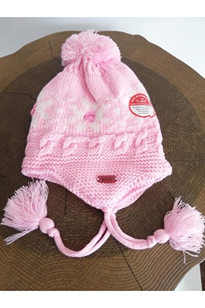 Kitti Girl's Beanie with Fleece Inside and Ears K2130-06