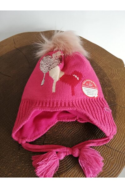 Kitti Girl's Beanie with Fleece Inside and Ears K2120-01