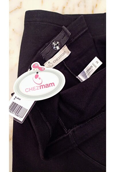 Chezmam Thick Pregnant Leggings that Show Small in One Size