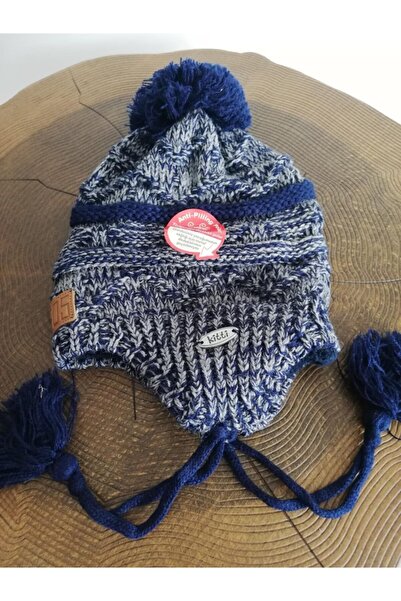 Kitti Boy's Beanie with Fleece Inside and Ears K2120-08