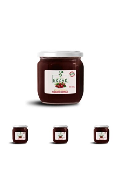 4 Adet 500 Gr Kuşburnu Pekmezi