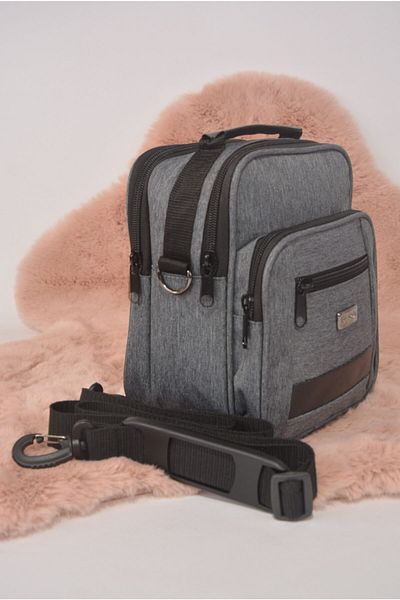 Hard Case حقيبة يد وكتف بحزام قماشي متوسط الحجم من Hardcase Eçs