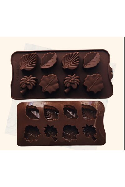 Şenhomee نمط الشوكولاتة بنمط شجرة أوراق الشجر