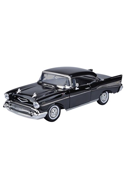 Genel Markalar Motormax Model Araba 1:18 1957 Chevy Bel Air Diecast