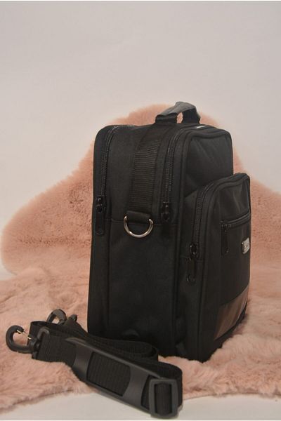 Hard Case حقيبة يد وكتف بحزام قماشي كبير الحجم من Hardcase Eçs