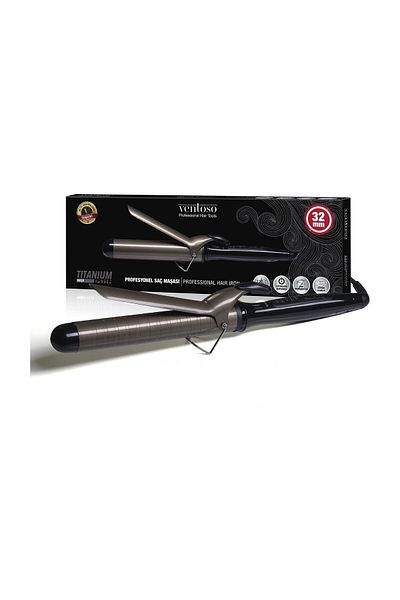 Lava 32 Mm Ventoso Titanium Professional Hair Curling Iron - EPS-319
