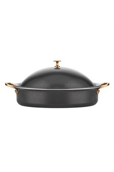 Altınbaşak Black Pearl Luxury Oval Deep Pot