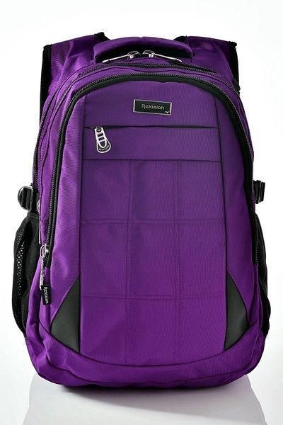 Relaxion 2227 Rucsac de școală rezistent la apă Culoare violet