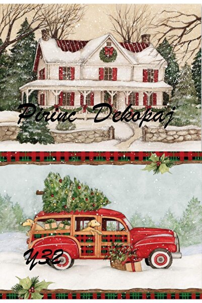 LİNEART Pirinç Dekopaj Yılbaşı:32