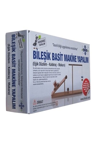 Genel Markalar Bileşik Basit Makine Yapalım Deney Seti-m.e.b Müfredata Uygun