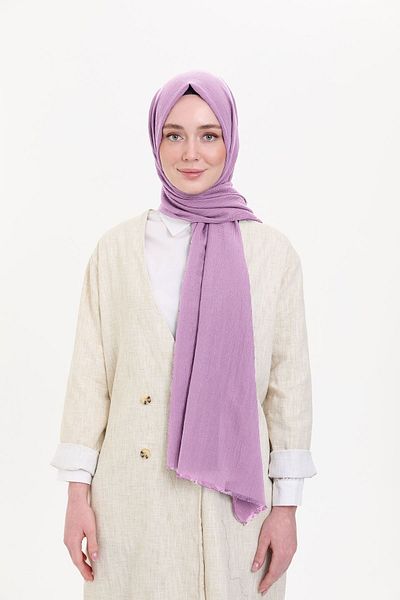 BURDEN IPEK Burümcük Shawl Light Plum