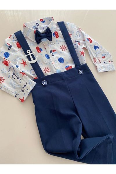 tubibebe Sailor Concept - Shirt and Salopet Set