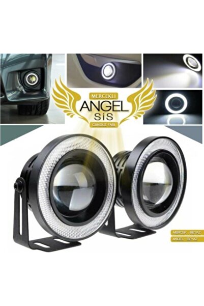 Genel Markalar Lotus Araçlar İçin Uyumlu, Universal Mercekli Led Angel Sis Fa...