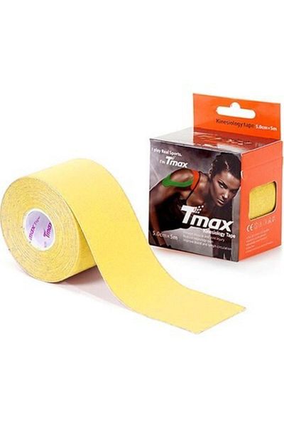 TMAX Kinesiology Tape Yellow 5m