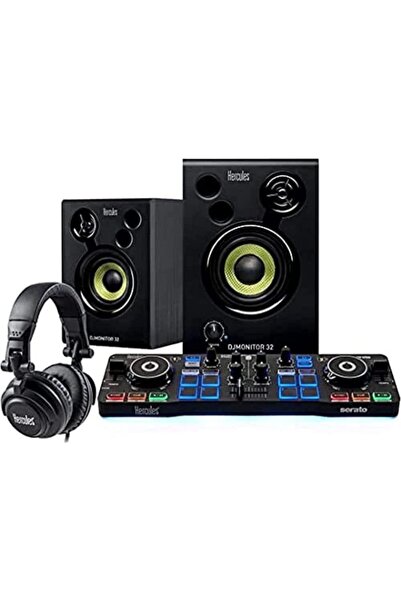 Genel Markalar DJ Başlangıç Seti, DJControl Starlight, DJMonitor 32 Hoparlörler, M40.2 Kulaklıklar, Serato DJ Lite