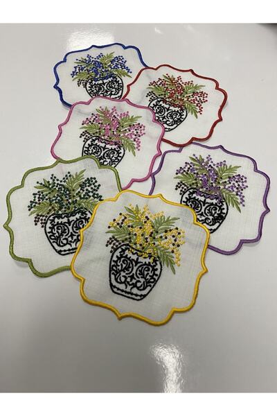 İMZA HOME منديل كوكتيل بلو بلانك