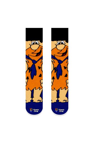 Vitamin Çorap Цветни чорапи Fred Flintstone