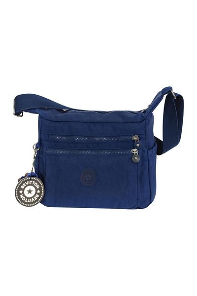 Bevitton Women's Navy Blue Messenger Bag Shoulder Bag Parachute Fabric 4100