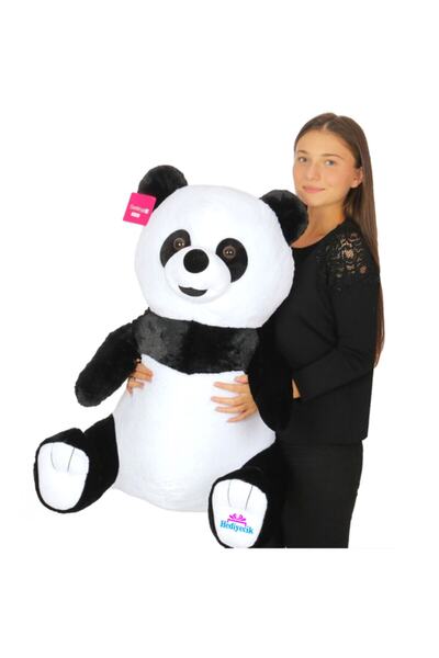 hediyecik 70 Cm Büyük Boy Gülen Sevimli Peluş Panda