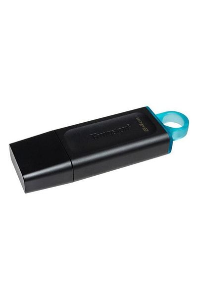 Kingston ذاكرة فلاش USB Exodia سعة 64 جيجابايت - DTX/64 جيجابايت (أسود + أزرق مخضر) StorewNew 103706