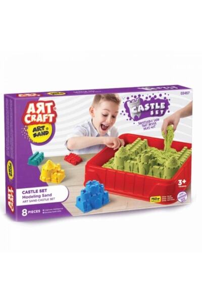 Art Craft Dede Castle Set Kinetic Play Sand