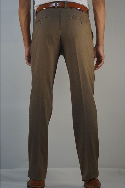 Bomonti Ανδρικό παντελόνι μαύρισμα Classic Thin Pattern Cotton Polyviscon