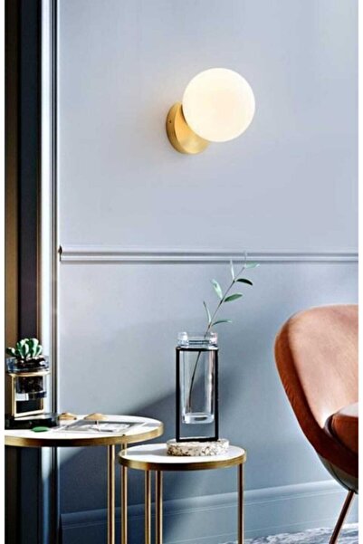 BSA LIGHTING Aldo Tekli Eskitme Aplik ( Beyaz Camlı)