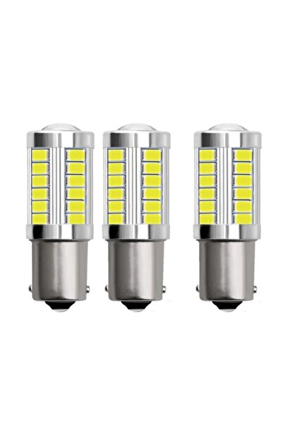 AGEF OTOMOTİV Mega Hawk P21w Canbus 93 Led Ampul 33 Ledli 12 Volt