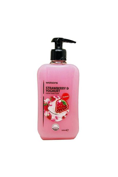 Watsons Strawberry and Yogurt Scented Cream Hand Soap 500 ml