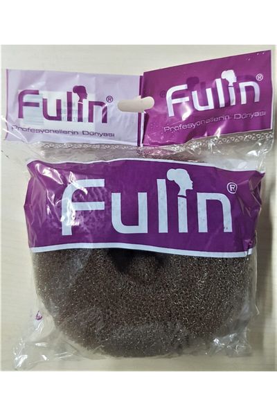 FULİN Bun Sponge No2 Brown/Dark Brown
