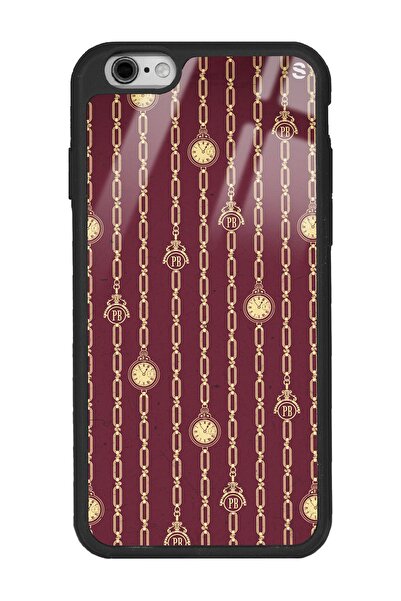 Spoyi حافظة هاتف لامعة بتصميم ورق جدران بيكي بلايندرز لهاتف آيفون 6 - 6s