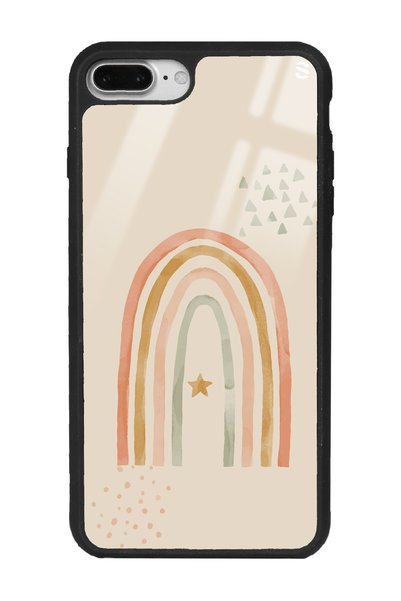Spoyi iPhone 7 Plus - 8 Plus Watercolor Art Design Glossy Phone Case
