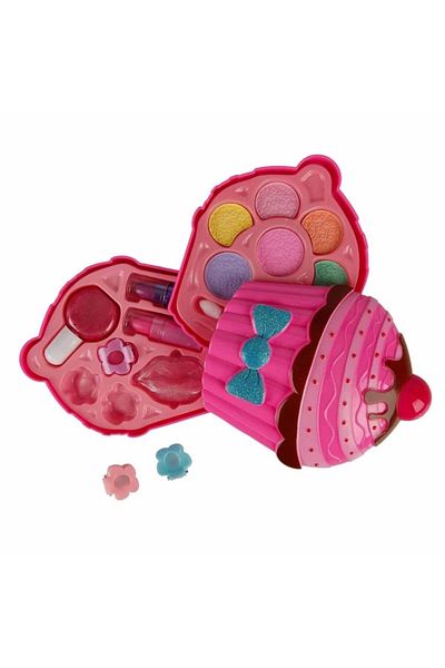 Sunman Cupcake Shaped 2 Tiers Makeup Beauty Set