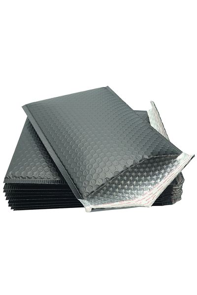 Vox Art VIP Air Bubble Cargo Envelope -10pcs - Internal Dimension: 11x16cm Black