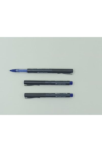 Faber Castell L Needle Point Roller 0.5mm Iğne Uçlu Kalem Mavi ( 3 Adet )