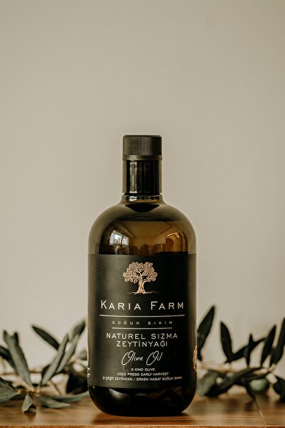 Kariafarm Zeytinyağı Erken Hasat Soğuk Sıkım 750ml