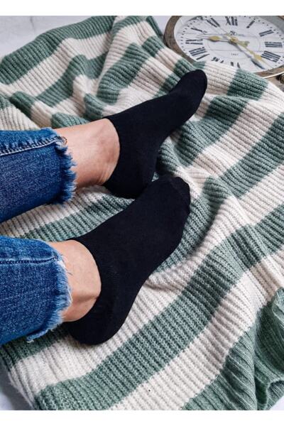 myDea Ciorapi de damă, negri, din bumbac, 6 piese