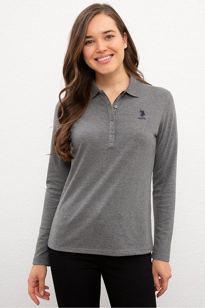 U.S. Polo Assn. Hanorac gri de damă