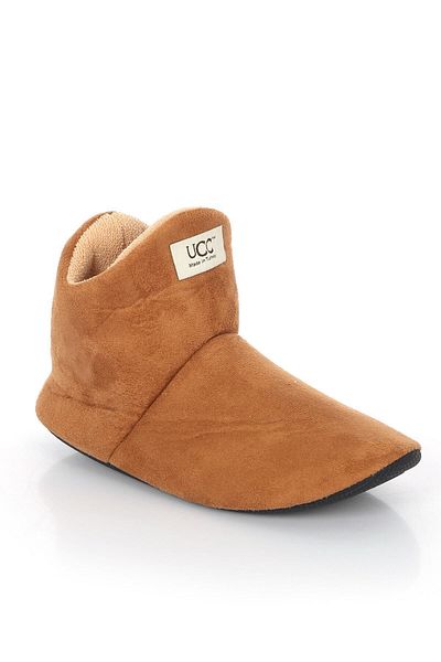 Behtah Kundura Unisex Tan Wool Home Shoes Home Boots Home Shoes