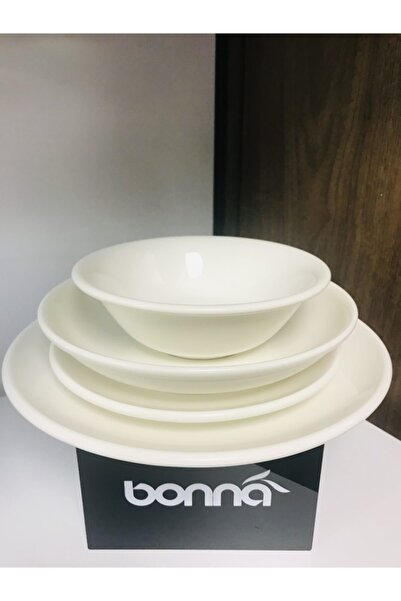 Bonna Premium Porcelain 24 Parça Yemek Takımı
